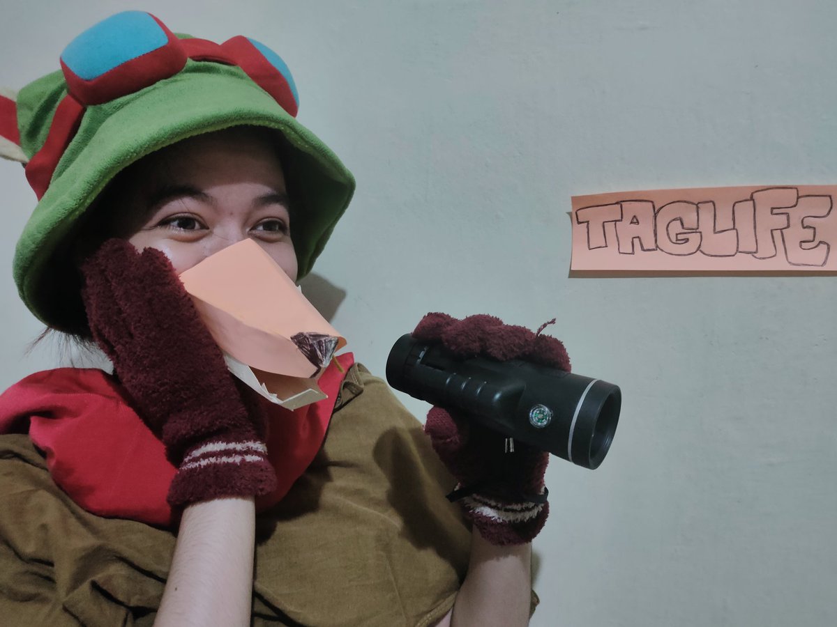 MaiCat_RDG's tweet photo. Me as fox.
Fox dress like Teemo.
@TailsAfterGlow
#DressLikeTAG https://t.co/fN1EgkGqGw