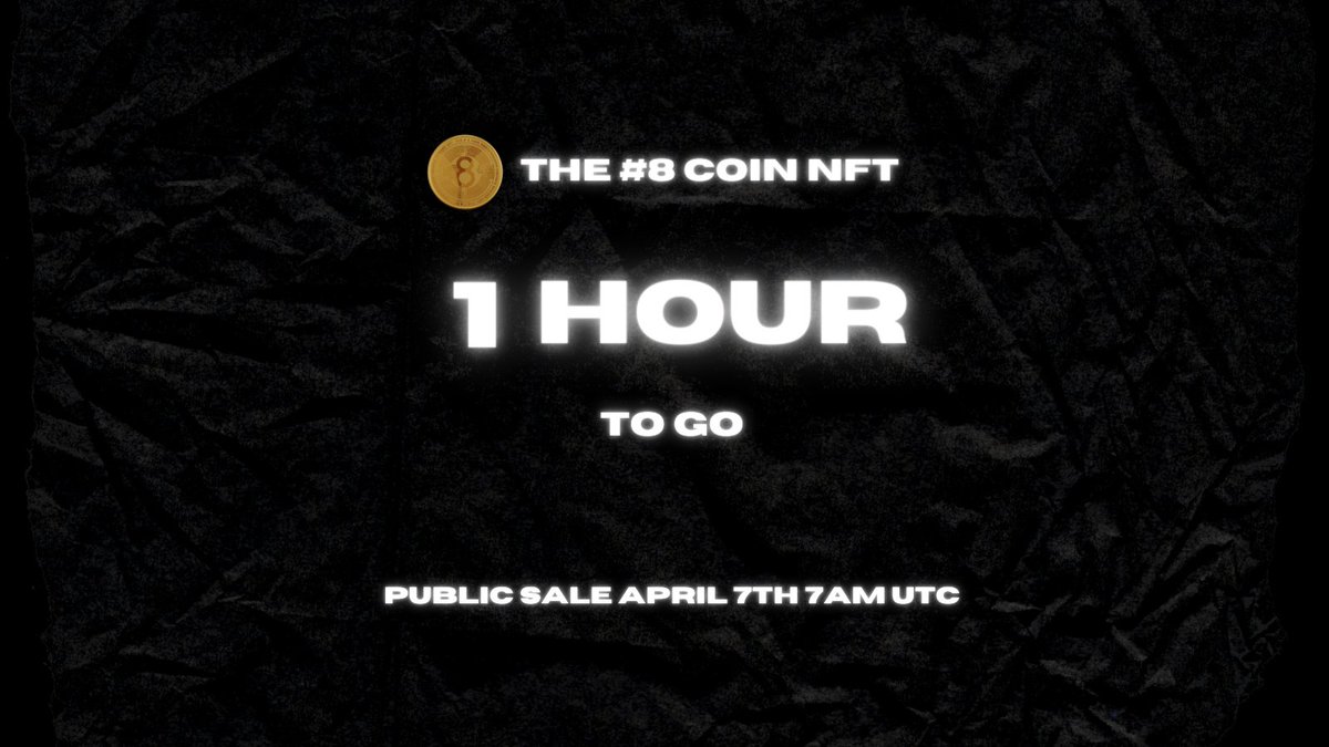 The #8 Club | PUBLIC SALE IS LIVE! tweet media