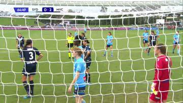 .@SydneyFC fire straight back! 💥

Cortnee Vine taps it home off Casey Dumont's save!

GAME ON! 👊

Catch all the action LIVE on @Channel10AU (BOLD) 📺

Follow live:  

#SYDvMVC #HereComeTheFinals