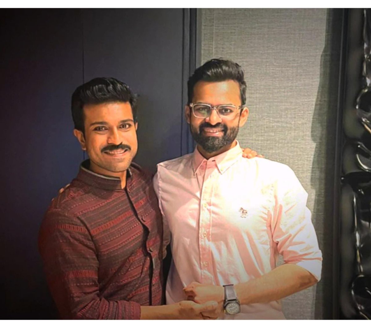 Sai Dharam Tej (@iamsaidharamtej) on Twitter photo Charannnnn!!! 🤗🤗🤗😘😘😘 wish you a very happy birthday <a href="/AlwaysRamCharan/">Ram Charan</a> ❤️
Celebrating your best year right after such a huge success and a wonderful performance
Wishing your many more cheerful years filled with Love, success and loads of laughter.
#HBDRamCharan Charannnnn!!! 🤗🤗🤗😘😘😘 wish you a very happy birthday <a href="/AlwaysRamCharan/">Ram Charan</a> ❤️
Celebrating your best year right after such a huge success and a wonderful performance
Wishing your many more cheerful years filled with Love, success and loads of laughter.
#HBDRamCharan