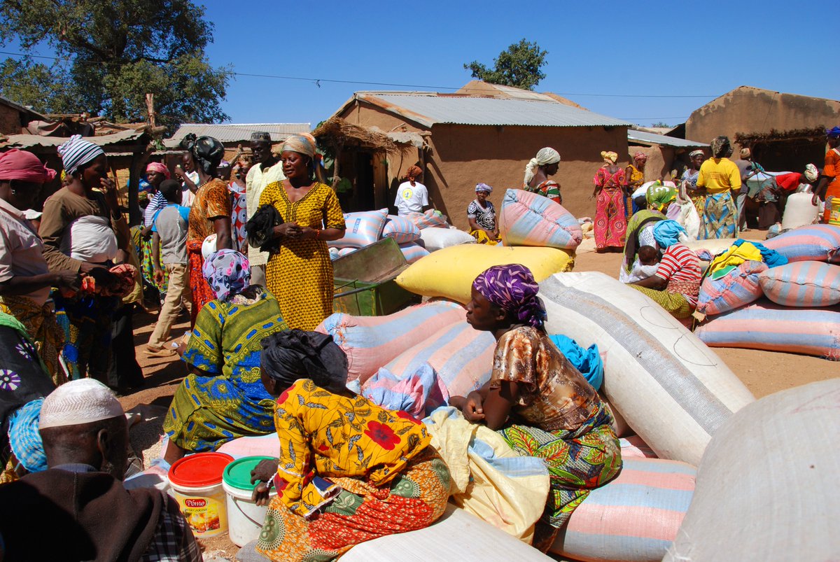 sevefaccin's tweet photo. In the village of Guelewongo (Burkina Faso) at the border with Ghana takes place a very animated market where ethnical groups of both Ghana and Burkina meet to exchange goods.
(📸 © Vallì Codolo)
@MerveilleuxFaso @burkinatourism https://t.co/qHNp8LAOeg
