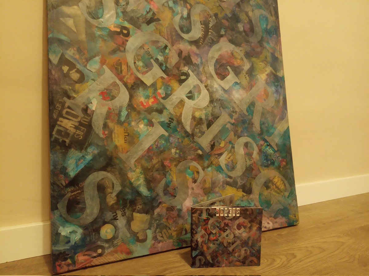 🎨 L'art crida l'art 🎼

📀 Nou disc de <a href="/boxets/">Boxets</a> 

🔊 Disponible a totes les plataformes digitals.

📀 I físicament a través nostre. És una obra d'art 😉

<a href="/Quim_serra/">Quim Serra</a> <a href="/MarcGuardiaRius/">Marc Guàrdia</a> <a href="/kuoniam/">Jordi Serra Oller</a> <a href="/TempsRecord/">Temps Record</a>