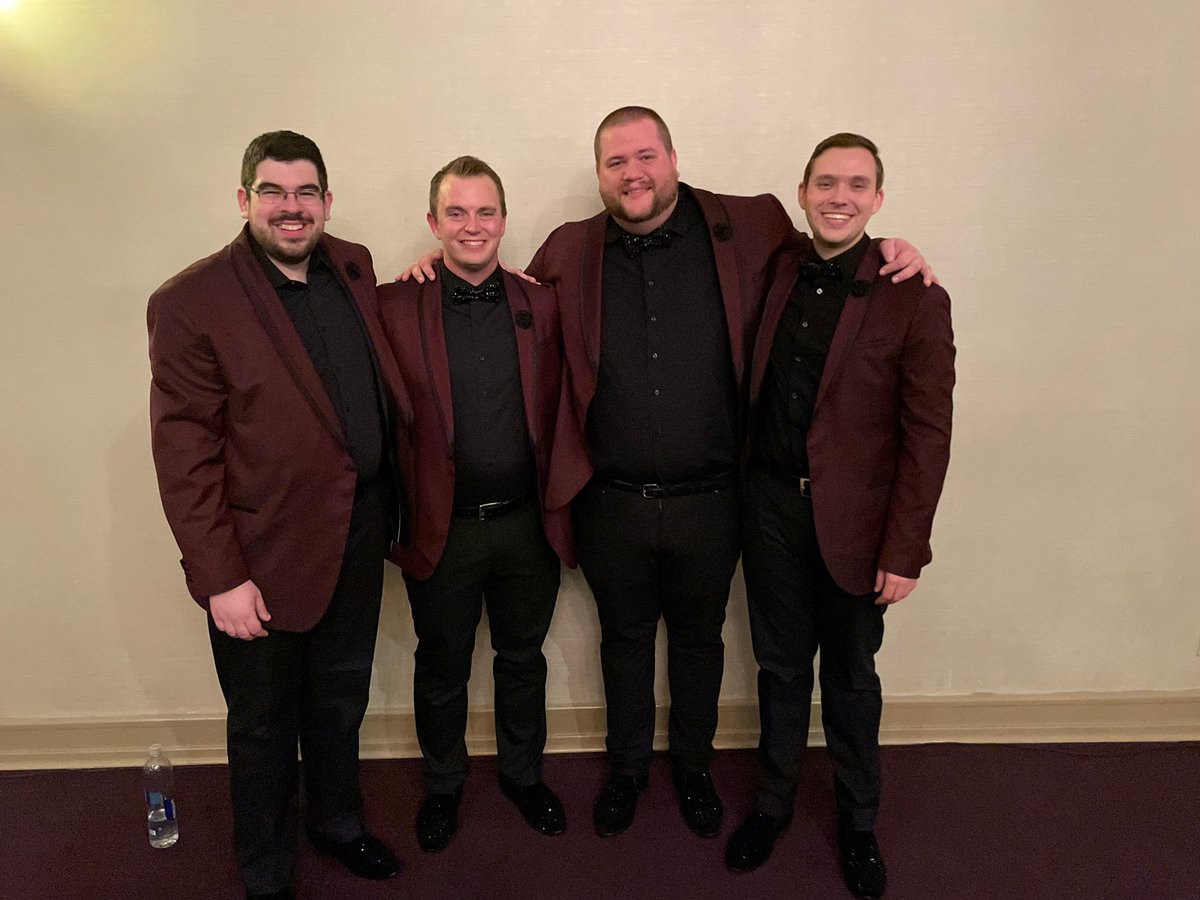 Hobbies are important. My vocal quartet just qualified for the international competition in Charlotte this summer!
