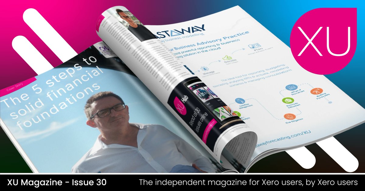 Xero User Magazine (@xumagazine) on Twitter photo Every great business is built on rock-solid financial foundations.
<a href="/CAforecasting/">Castaway Forecasting</a> shares the 5 steps to ensure your business achieves it's true potential π links.xumagazine.com/ubv9rk
#Xero #Forecasting #BusinessTools #BusinessOwners #CloudTech #BusinessNews #BusinessApps Every great business is built on rock-solid financial foundations.
<a href="/CAforecasting/">Castaway Forecasting</a> shares the 5 steps to ensure your business achieves it's true potential π links.xumagazine.com/ubv9rk
#Xero #Forecasting #BusinessTools #BusinessOwners #CloudTech #BusinessNews #BusinessApps