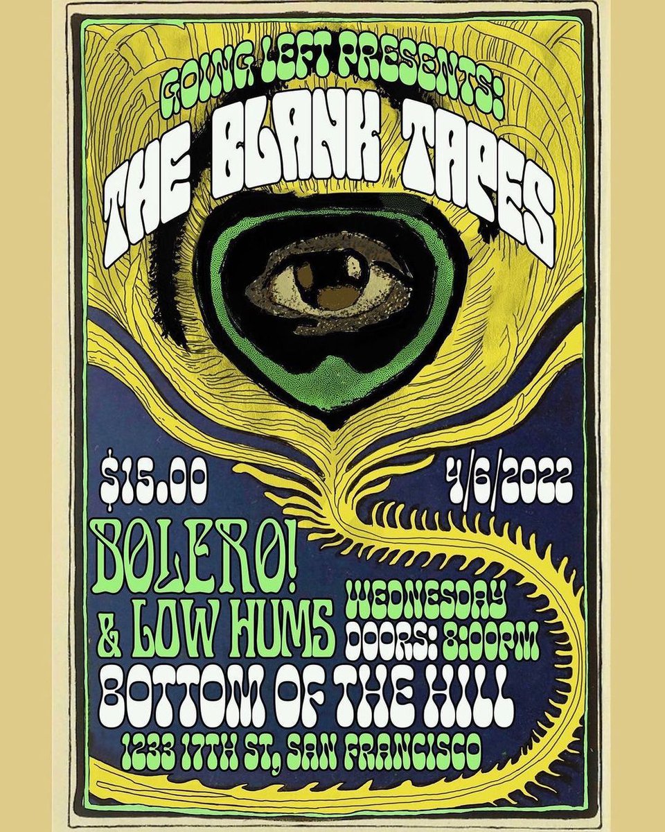 WEDNESDAY, APRIL 6, 2022 AT 8 PM – 11:59 PM
<a href="/theblanktapes/">The Blank Tapes</a> ~ BOLERO! ~ <a href="/lowhums/">Low Hums</a> 
----------------------------------
<a href="/bottomofthehill/">Kathleen Orefice</a> 
8:00PM doors -- music 8:30PM
$15
(21+)

more info: bottomofthehill.com