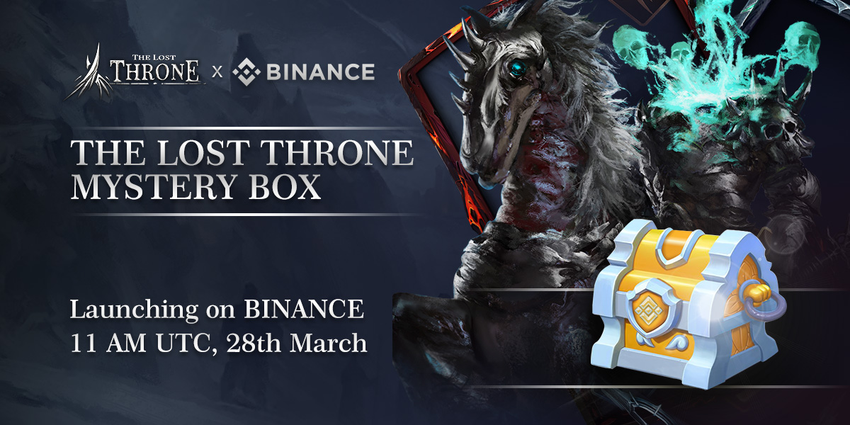 The Lost Throne (@the_lost_throne) on Twitter photo Dear Throne Contenders,
We are super excited to announce that the first round of #TLT #NFT sales will be listed on <a href="/TheBinanceNFT/">Binance NFT</a>.
⏲️ Start Time: 11 AM UTC, March 28th
🔗 Link to #BinanceNFT collection page 👉bit.ly/3wDTPbZ
#NFTGame #TCG #GameFi #P2Egaming Dear Throne Contenders,
We are super excited to announce that the first round of #TLT #NFT sales will be listed on <a href="/TheBinanceNFT/">Binance NFT</a>.
⏲️ Start Time: 11 AM UTC, March 28th
🔗 Link to #BinanceNFT collection page 👉bit.ly/3wDTPbZ
#NFTGame #TCG #GameFi #P2Egaming