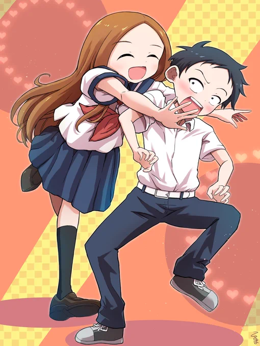 スキマはゼロセンチメートル #高木さんめ 