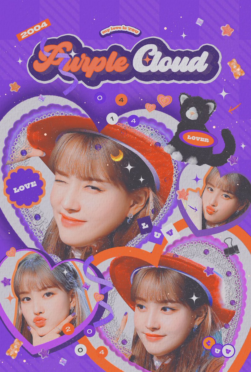 wwz_stayc's tweet photo. ˖ ࣪⊹ 
𝙥𝙪𝙧𝙥𝙡𝙚 𝙘𝙡𝙤𝙪𝙙 ⑉ ❣︎

아기호랑이 자윤이의 19번째 생일을 맞이하여 𝗰𝗮𝗳𝗲 𝗲𝘃𝗲𝗻𝘁 를 진행합니다. 

#자윤이랑_구름위로_올라가자
#MyPurpleCloudYoon

-
𝑹𝒕 추첨 두분께 컵&amp;특전 보내드립니다 ఇ https://t.co/iEf8caCpdv