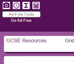 StudyMaths's tweet photo. Update: The ad-free code for MathsBot now also works on https://t.co/jHPfchcbmC.

Both sites, completely ad-free, for a couple of quid a month.
https://t.co/AZ5DqOIecC https://t.co/q6ZLVQo5aj