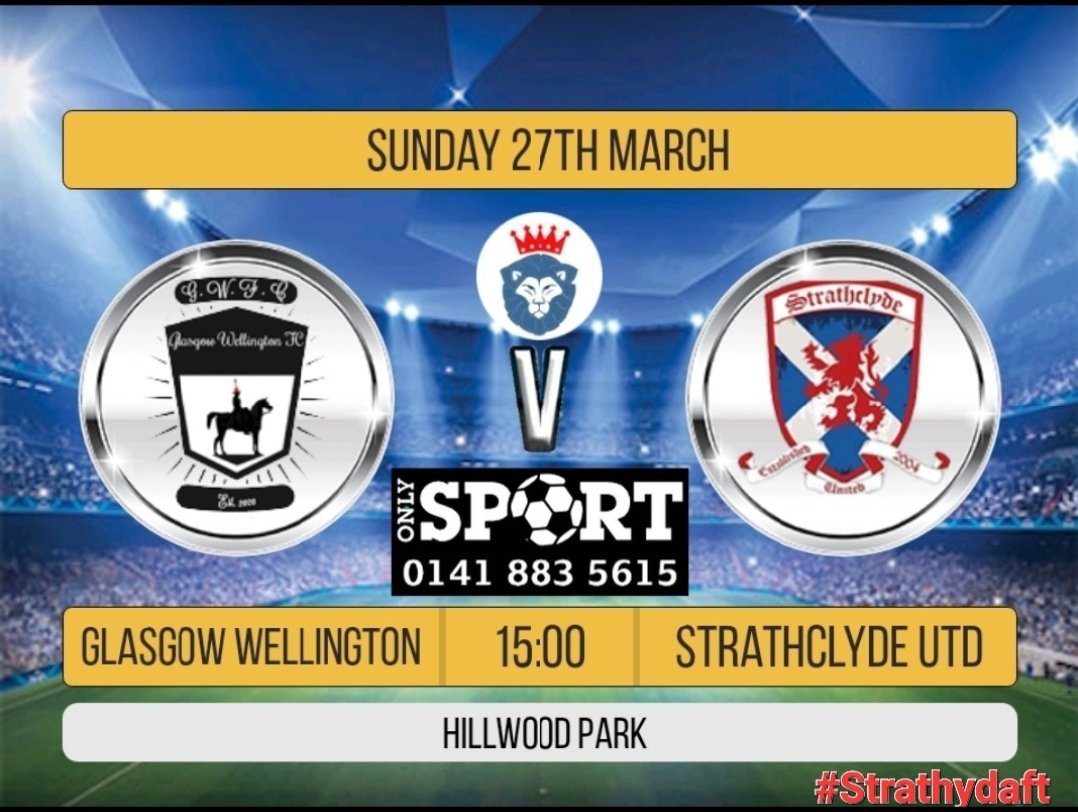 StrathclydeUtd's tweet photo. Small matter of the cup today should be a cracking day for it #Strathydaft @GDSFC2008 @OnlySportLTD1 @GlasgowDukes https://t.co/3HGJPNh8BC