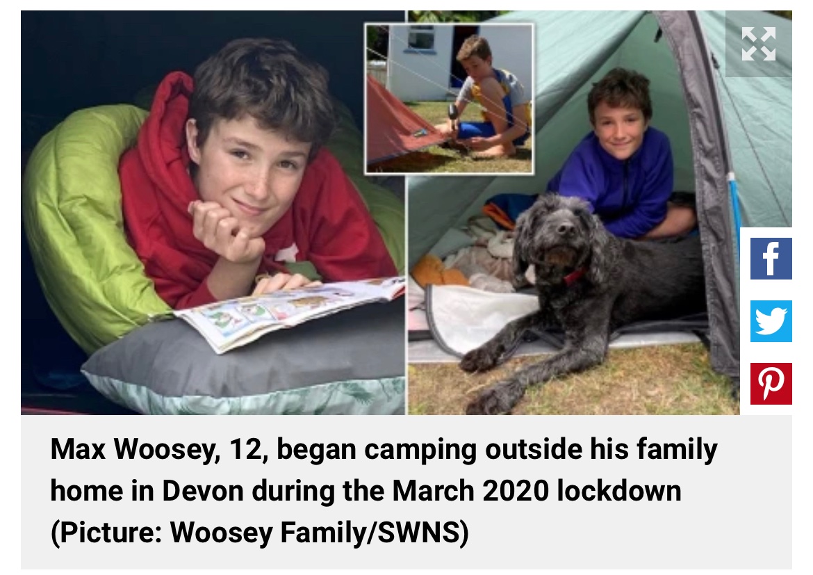 #Devon: Boy ends two-year #charity #camp-out after raising £700,000 for #NorthDevonHospice | #MetroNews #UnitedKingdom #UK

Excellent job, Max!

metro.co.uk/2022/03/26/boy…