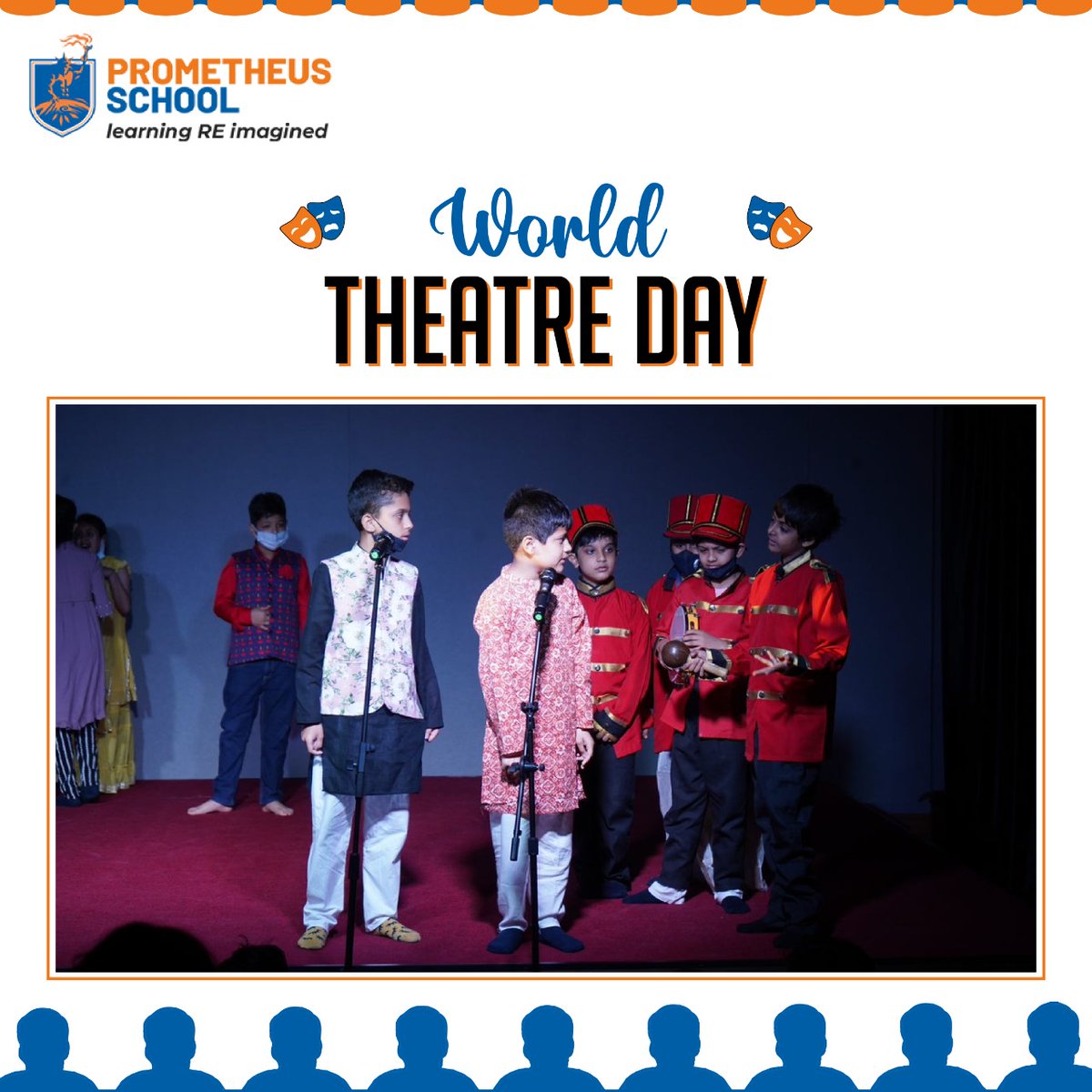Prometheus_Edu's tweet photo. #WorldTheatreDay is celebrated on March 27th annually around the world

To mark the day as well as create sacred space for young artists at Prometheus School, we organised a drama programme for our Primary Years students on the theme ‘Compassion and Humanity’. https://t.co/Uw2E2Go13l