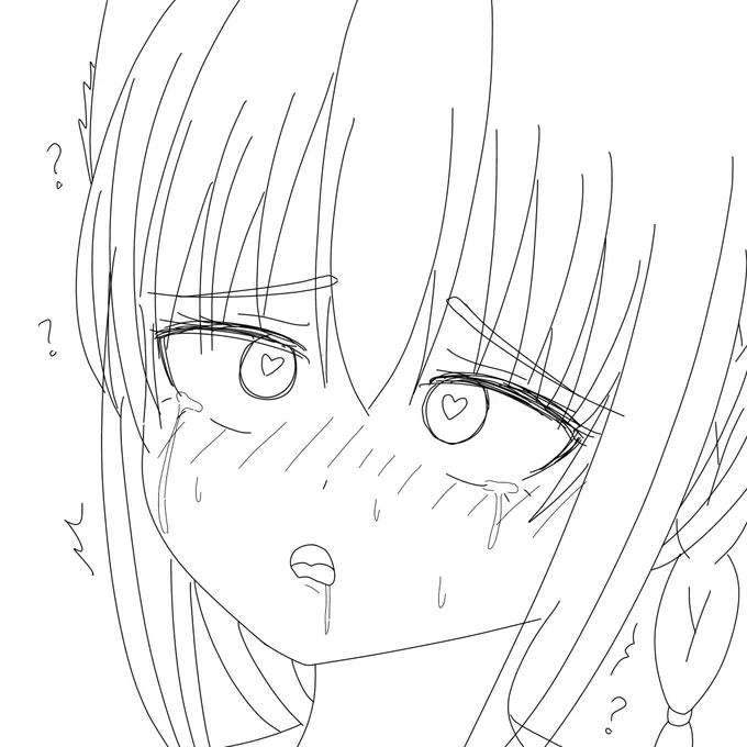 メス顔のきつねを描きたかった 