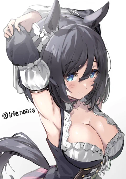 今日はフラッシュの誕生日なんですってね
実は僕も今日誕生日だったかもしれないのですよ
これはもう運命ですね
まぁいまだにお迎えできてませんがね
#エイシンフラッシュ生誕祭2022 
#ウマ娘
#いりえのえ
#絵描きさんと繋がりたい 
