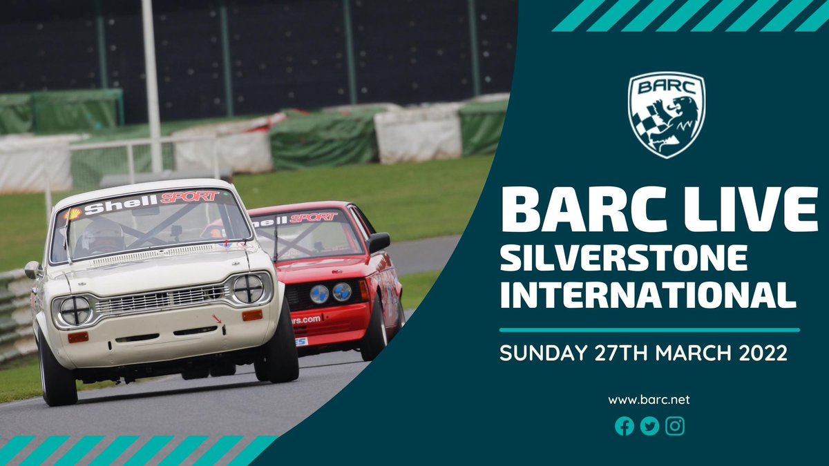 BARC (@officialbarchq) on Twitter photo LIGHTS, CAMERA, ACTION!
Get comfortable and join us for a busy day of track action at <a href="/SilverstoneUK/">Silverstone</a> where we’ll bring you no less than 1️⃣4️⃣ races live!
🎥 youtu.be/Apk7ZusotZE
#BARC LIGHTS, CAMERA, ACTION!
Get comfortable and join us for a busy day of track action at <a href="/SilverstoneUK/">Silverstone</a> where we’ll bring you no less than 1️⃣4️⃣ races live!
🎥 youtu.be/Apk7ZusotZE
#BARC