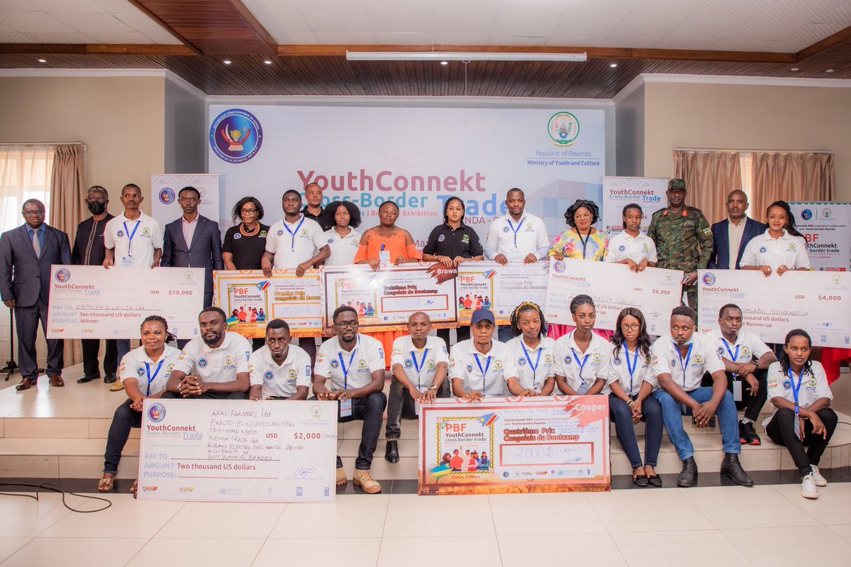 Cross-border trade brings win-win opportunities for all, today we have winners on both sides, YouthConnekt is injecting much-required resources in youth-led enterprises to create peace dividends for youth living in border areas. #Youthleads #YouthConnekt #winners @UNPeacebuilding