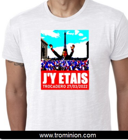 LEFREUJ's tweet photo. #ZemmourTrocadero le tee shirt exclusif https://t.co/0h6S4VQwOt