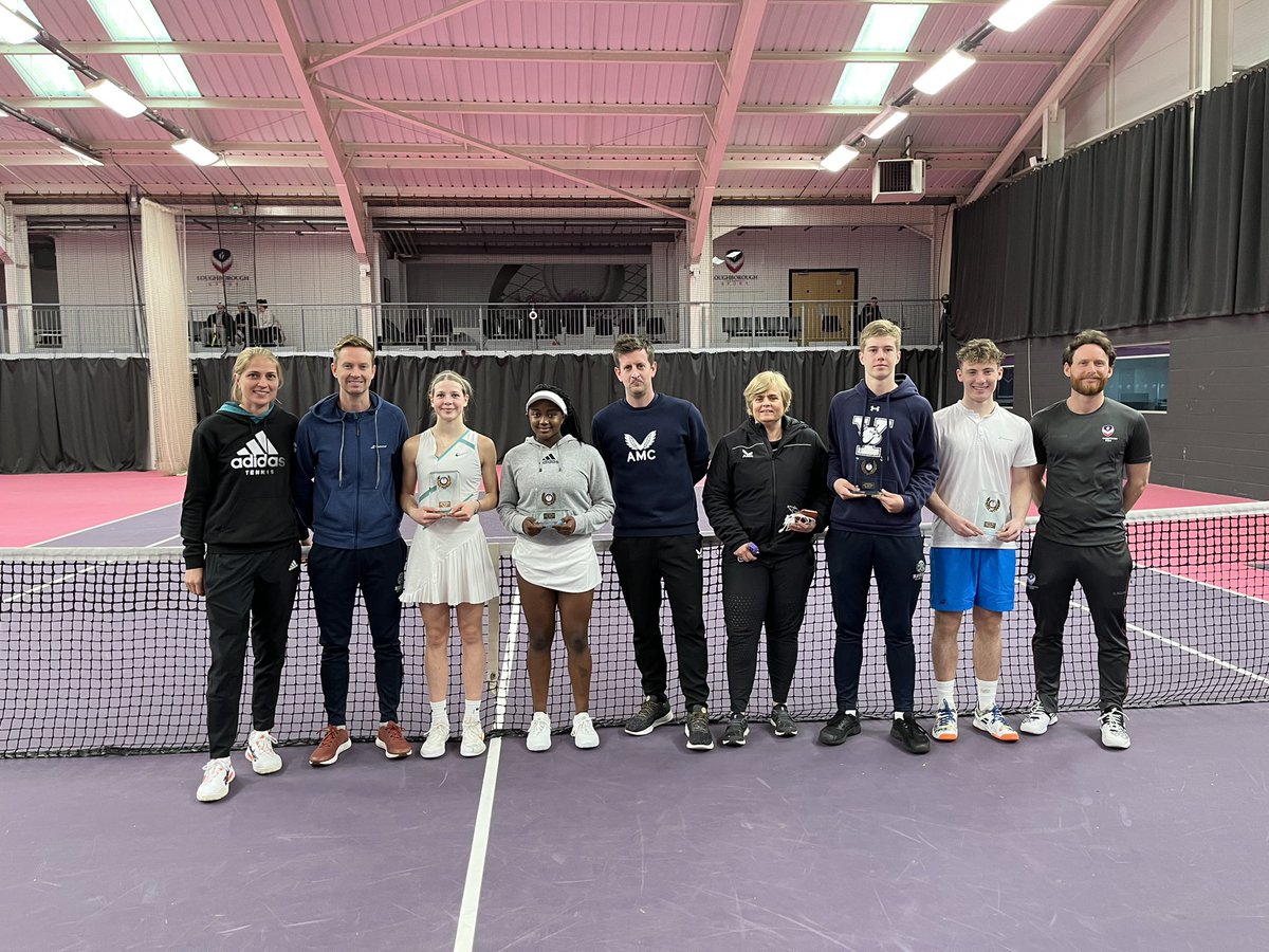 Thank you to Loughborough National Academy for hosting the last 2 weeks of junior ITF events. It has been great to see players from all over the world competing in our new ITF events,&amp;  to see some young British players competing hard over the fortnight. <a href="/LboroTennis/">Loughborough Tennis</a> <a href="/LboroSport/">Loughborough Sport</a>