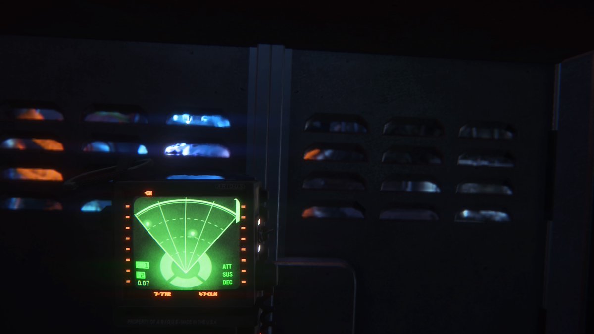 angrykiddoo's tweet photo. I am never finishing this game my heart can't beat properly  #AlienIsolation https://t.co/kUXrByswB9