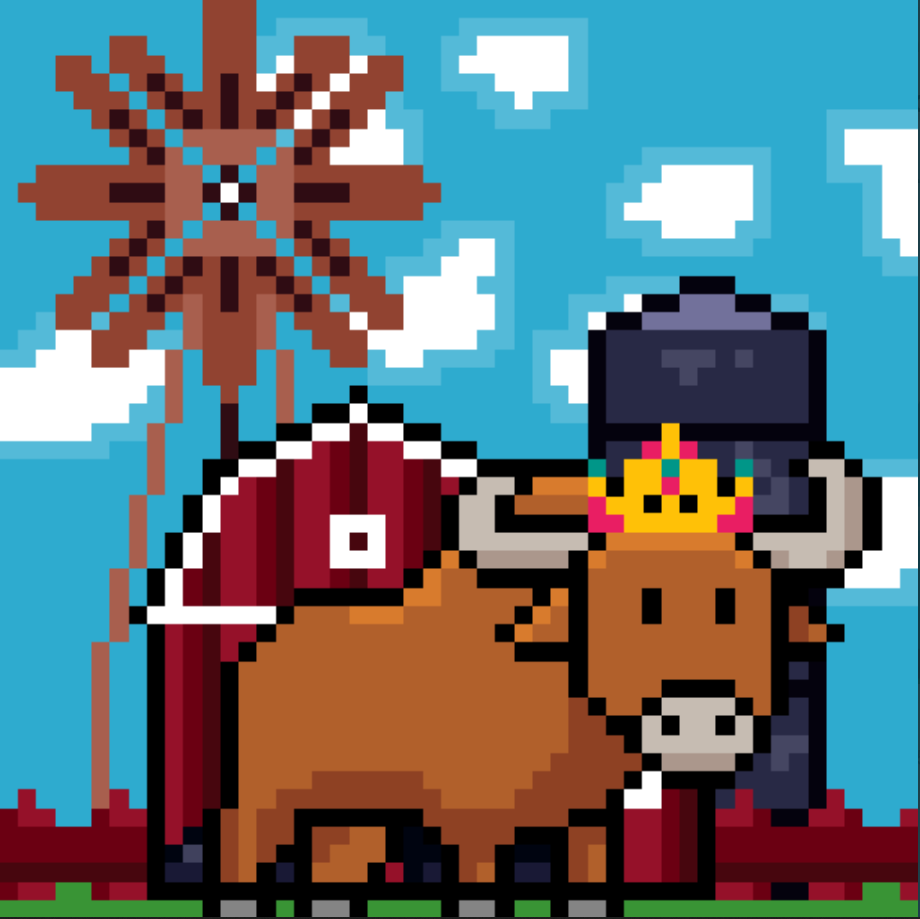 Crypt0Wellness's tweet photo. SUPER SLEEPER PROJECT over @SlavikFruitFarm 
check out my 1/1 Bull Fruit Crown! HURRY and Match "x3  Like HEADS" to CLAIM YOUR 1/1 FRUIT CROWN! 😎🔥 #FarmFam #Crofam  #Nftgiveaway #NFT 
https://t.co/ipWnwJzKet https://t.co/Wyl0RAfLZz