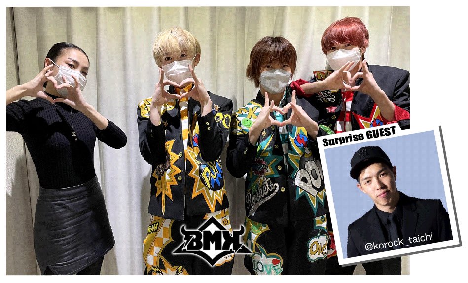 ACKO_DreamBOX's tweet photo. 3/28㈪26時半～
FM AICHI【Dream BOX!】最終回
■ゲスト／佐藤匠・中原聡太・
松岡拳紀介 さん
💛個人ファンの呼名を考えよう
💚密着動画｢だって今日までBMK｣秘話
❤️｢Monster G｣振付
@korock_taichi  登場←ドッキリ企画の行方
#ドリボ807
#BMK
#だって今日まで恋煩い
🎧 https://t.co/ctAcOuIPr5 https://t.co/GHNtOPhpqR