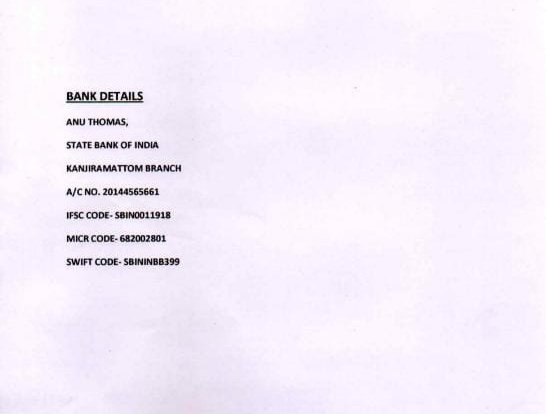 Need your help for Mr. Anu who is undergoing treatment for Acute Myeloid Leukemia. Total treatment cost is 20 Lakhs. Your small contribution may help him ❤️🙏

Attached bank details within the tweet.