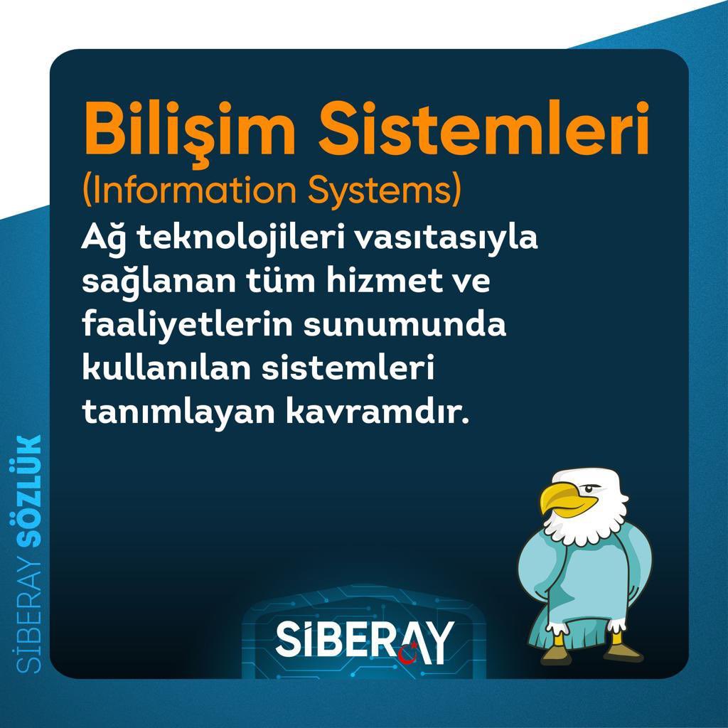 Bilişim Sistemleri (Information Systems) Nedir❓

📚#SiberaySözlük🔎