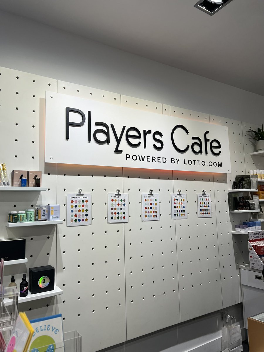 RosenZone's tweet photo. I was lucky enough to curate a little section of @PlayersCafeUSA in NY! Huge thanks to @samsisca for giving me the opportunity! Please stop by if you’re in NY and send me a pic! 

@getnoodie @granola_butter @RindSnacks @Matt_Goodcrisp @maddyandmaize @CoupletCoffee @slatemilk https://t.co/0E3sbcxGoo