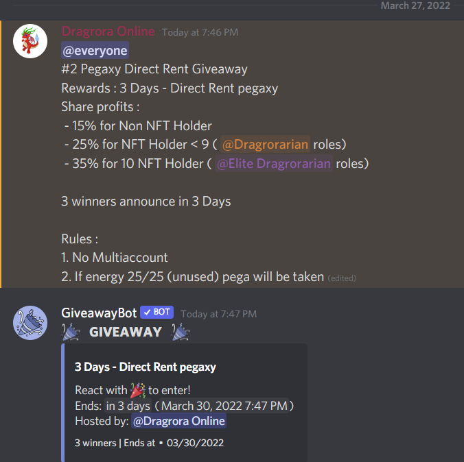 Dragrora Online tweet media
