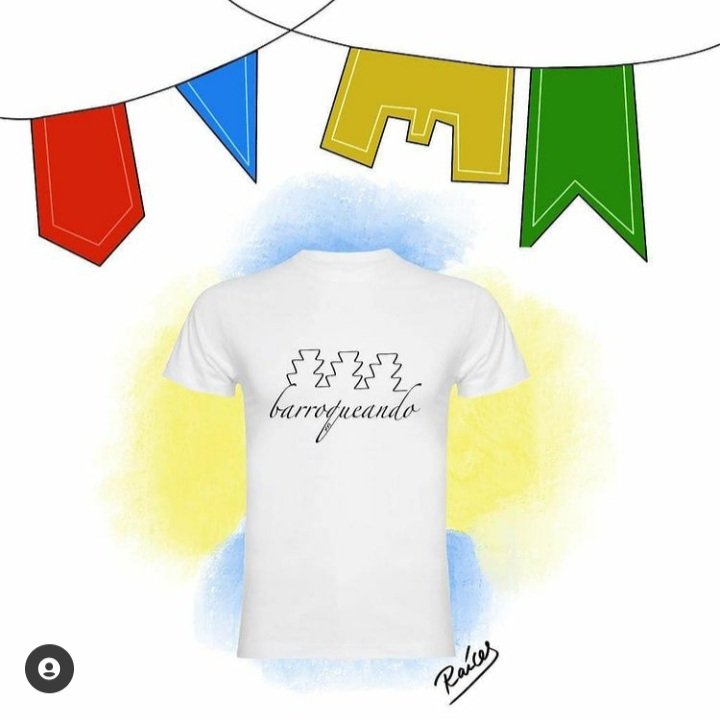 RaicesCamisetas's tweet photo. Diseño #Barroqueando, con motivo de la celebración del Mercado Barroco de Olivares. https://t.co/dsNTWBtOrq