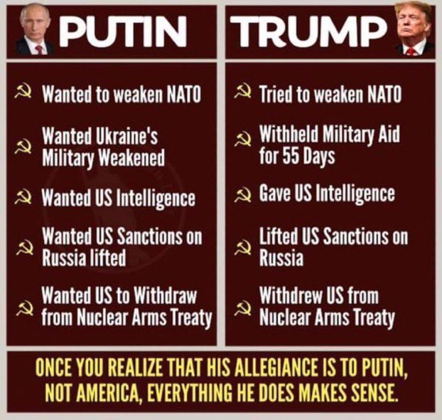 TribePisces's tweet photo. @DanScavino Back on another donations tour or distraction from the part he played in helping Putin? https://t.co/x464Ip4xWL