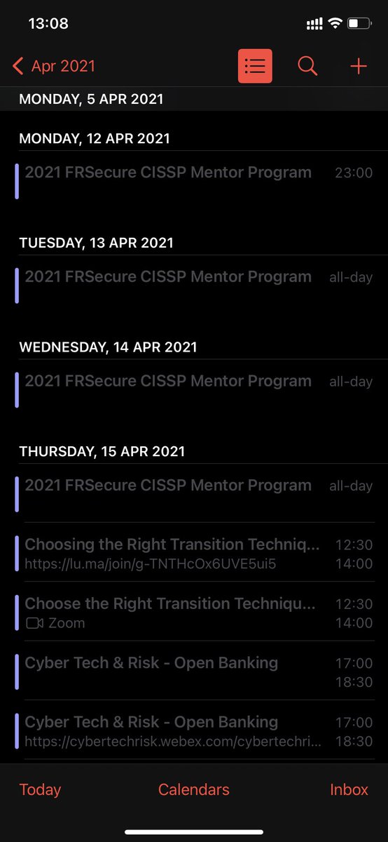 AlexSambou's tweet image. If I miss your call in April don’t blame me!!! That time of the year again. #CISSP2024 #passtheExam
