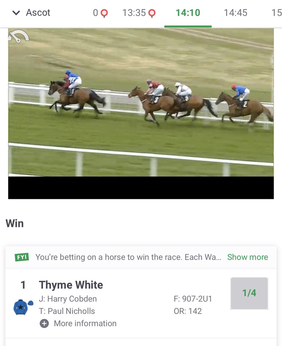 Performance Betting tweet media