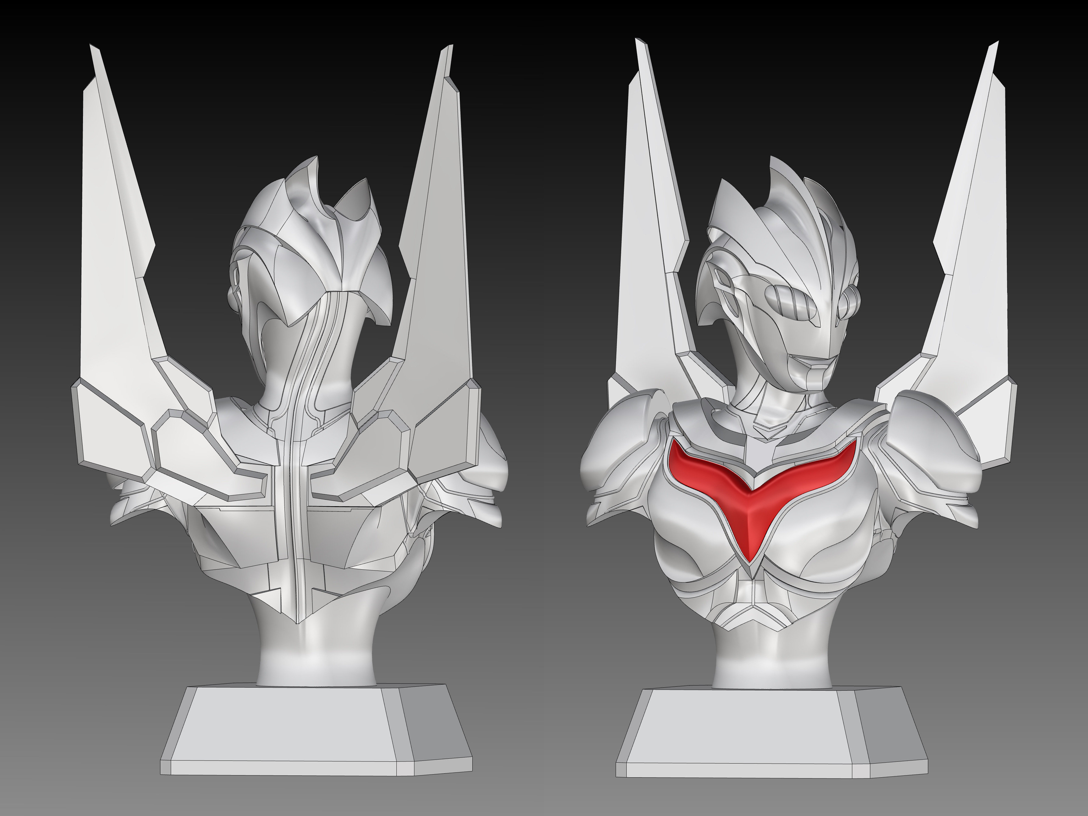 ウルトラマンノア　胸像 studio SAL@次回WF2026W予定 on X: 