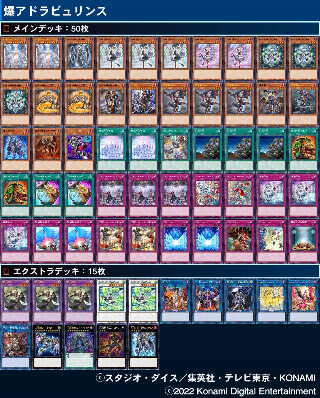 遊戯王デッキ　ラビュリンスデッキ　ガチ構築 遊戯王デッキ 悪魔嬢×ラビュリンスデッキ ガチ構築