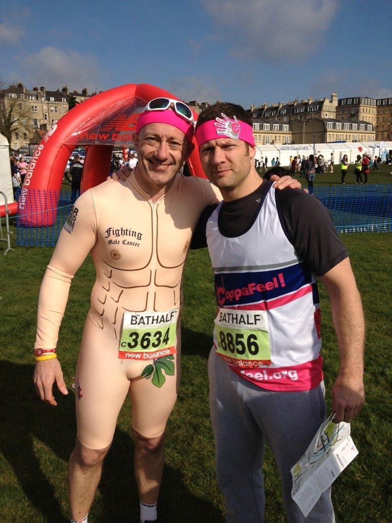 <a href="/embarrassed45/">"Embarrassed" By Male Cancer Awareness Campaign</a> <a href="/NearNakedMan/">NearNakedMan</a> Developing into this with <a href="/radioleary/">Dermot O'Leary</a> for <a href="/CoppaFeelPeople/">CoppaFeel!</a> and <a href="/NearNakedMan/">NearNakedMan</a> <a href="/mcac_charity/">MCAC</a> - bath half