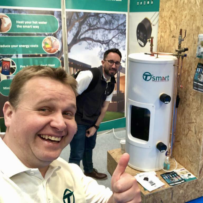 TeslaUK's tweet photo. If you are treating the mothers in your life to a day at the Home Building and Renovation Show at the NEC today they are in for a right treat.
Be sure to stop by stand B121 to meet ladies favourites, the charming Will and Princey! #nec #HBRshow22 #tesla #tsmart https://t.co/wE4ugllEJ1