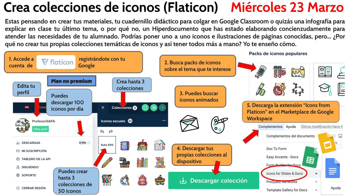 Vicentxirivella's tweet photo. Que el papeleo de la evaluación no pueda con nosotr@s, No pudo ser el miércoles pero ya está aquí. ¿Buscas iconos 🔝 para tus Hiperdocumentos? Yo te explico como hacer tus colecciones en un nuevo xiriconsejo. Espero que sea útil @Hiperdocumentos https://t.co/u2a6V5YfEN