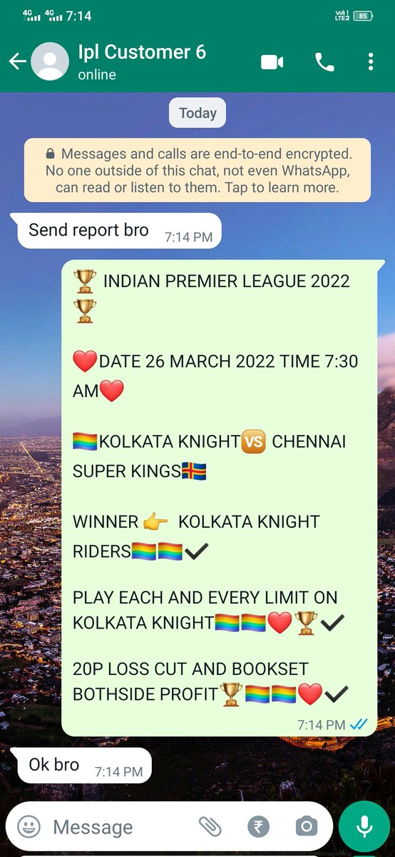 predictionguru8's tweet photo. 👉👉 #ChennaiSuperKings VS #KolkataKnightRiders

#MATCHRESULT

👉👉IPL MATCH  1/1 WON,TOSS 1/1 PASS

👉👉 PER MATCH ₹500
👉👉 PER TOSS ₹300
👉👉 PER SESSION ₹200
👉👉  CONTACT ME [9505480301]

#IPL #IPL2022 #CSKvKKR #IPL2022SCHEDULE #RCB #CSK𓃬 #KKRHaiTaiyaar #ViratKohli𓃵 https://t.co/E1P3pxLL1N