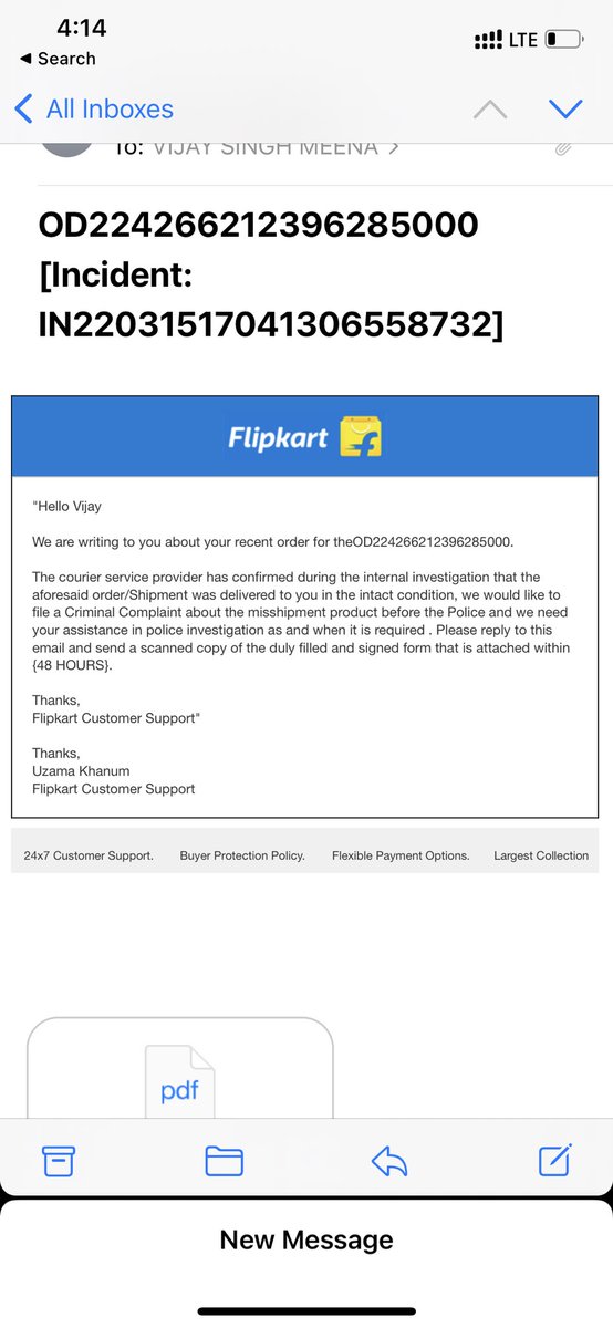 VIJAYMEENAMBBS's tweet photo. i received different parcel from Flipkart but they are saying that refund and replacement is not possible? multiple times i am calling to customer support they didn't respond, Like this way Flipkart making fool .#cheater_flipkart @flipkartsupport @Ekart @Flipkart @jagograhakjago https://t.co/Hi6iIapYdC