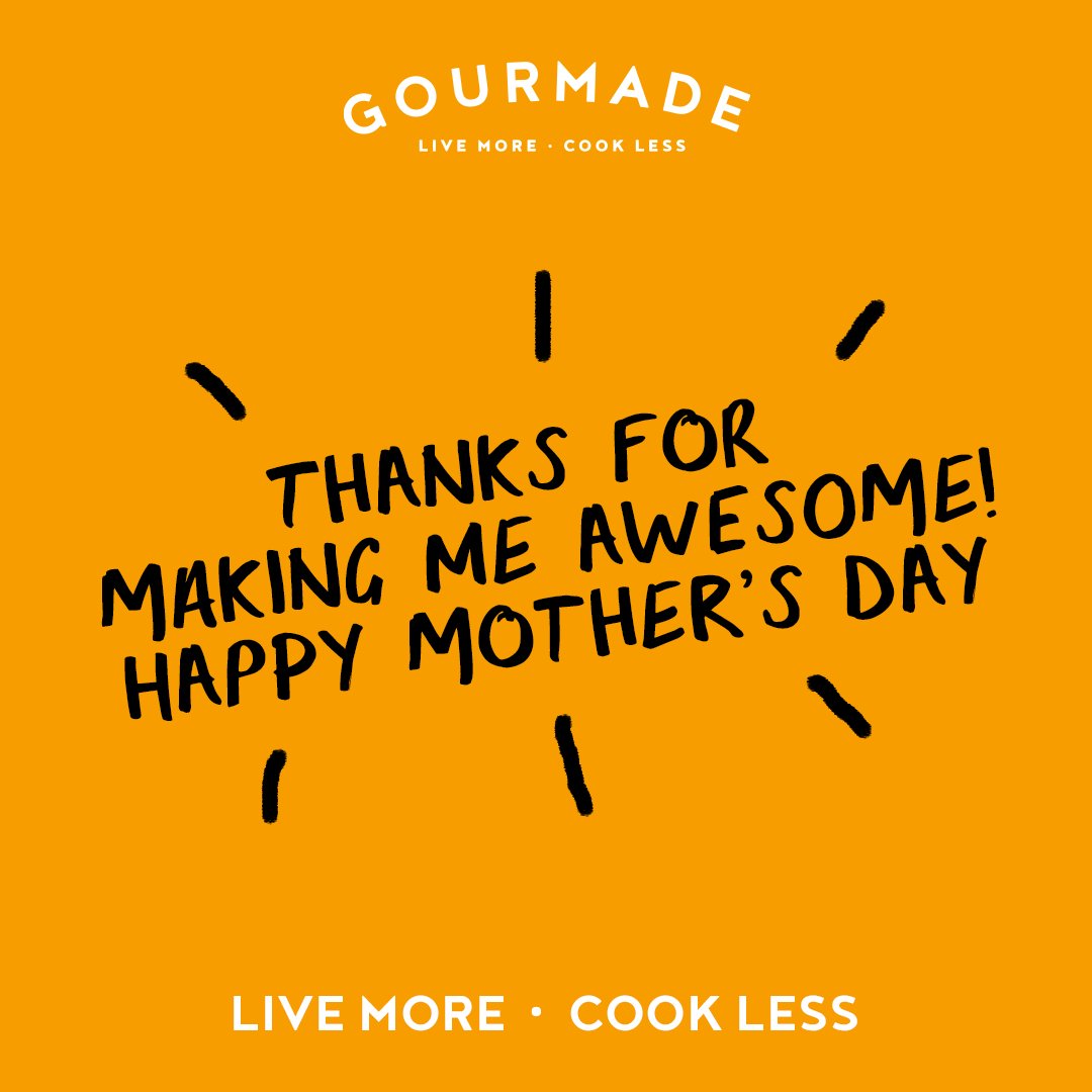 GourmadeFoods's tweet photo. Don't forget to let your mum know what a great job she's done this mothers day! There's no better way to show her how much you care than cooking her a lovely home-cooked meal.

Order online at https://t.co/LVNFVxIhzo

#motherday #readymeals #cookless https://t.co/UdQPLBe59U
