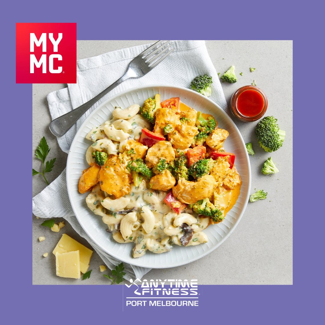 AnytimeFitPM's tweet photo. 🥗🥗🥗 𝐃𝐢𝐝 𝐲𝐨𝐮 𝐦𝐢𝐬𝐬 𝐲𝐨𝐮𝐫 𝐦𝐞𝐚𝐥 𝐩𝐫𝐞𝐩 𝐰𝐢𝐧𝐝𝐨𝐰 𝐨𝐧 𝐭𝐡𝐞 𝐰𝐞𝐞𝐤𝐞𝐧𝐝?
My Muscle Chef to the rescue! Introducting the 𝐍𝐄𝐖 Spicy Buffalo Chicken with Mac &amp; Cheese meal! Meeeeooowww. Meals are just $10.95, pick one (or more) up on your next visit! 😋🍽️ https://t.co/hWmgeS8s0U
