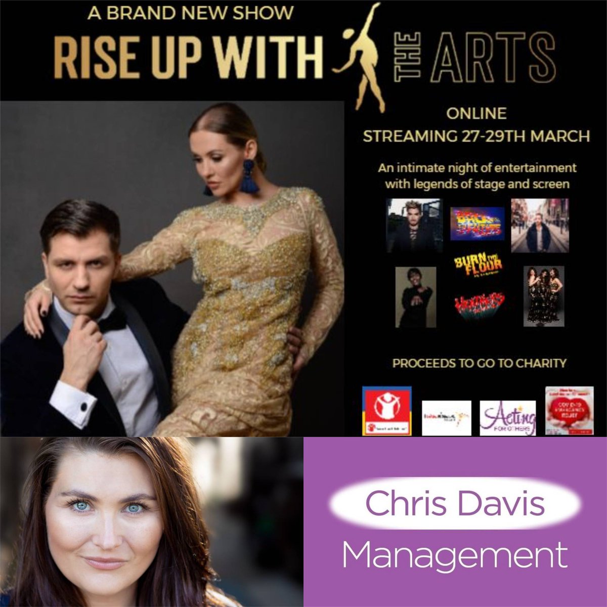 Client LISA-MARIE HOLMES (<a href="/LMarieholmes/">Lisa Marie Holmes</a>) appears as part of Divalution in online charity gala, Rise Up with The Arts 2022. The star-studded variety show can be streamed until 29 March. <a href="/riseupwitharts/">Rise up with Arts</a> streamzy.co.uk/rise-up-with-a…