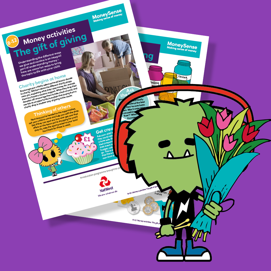 NW_MoneySense's tweet photo. Mother’s Day isn’t just a time to make a fuss of our mums – it can also be a great opportunity to teach our kids about giving back. Download this activity sheet for fun ways to explore the topic with 8-12s. #MyMoneySense #FinancialEducation #MothersDay 

https://t.co/oPG2GolfhD https://t.co/ffEjgHWZ88