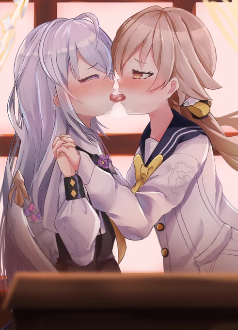 ヒフミ×アズサ
#ブルアカ 