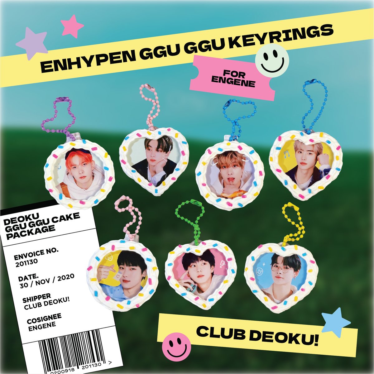deokuden's tweet photo. ENHYPEN GGU GGU KEYRINGS 🎂
Now available! ☻
Product link: https://t.co/VqzDVeuHPL

PH GIVEAWAY 🫶
 — 3 winners of 1 keyring of choice!
 𓏸 RT, like &amp; follow
 𓏸 Draw date: April 3 (Sun), 6PM https://t.co/P5VXviYBKo