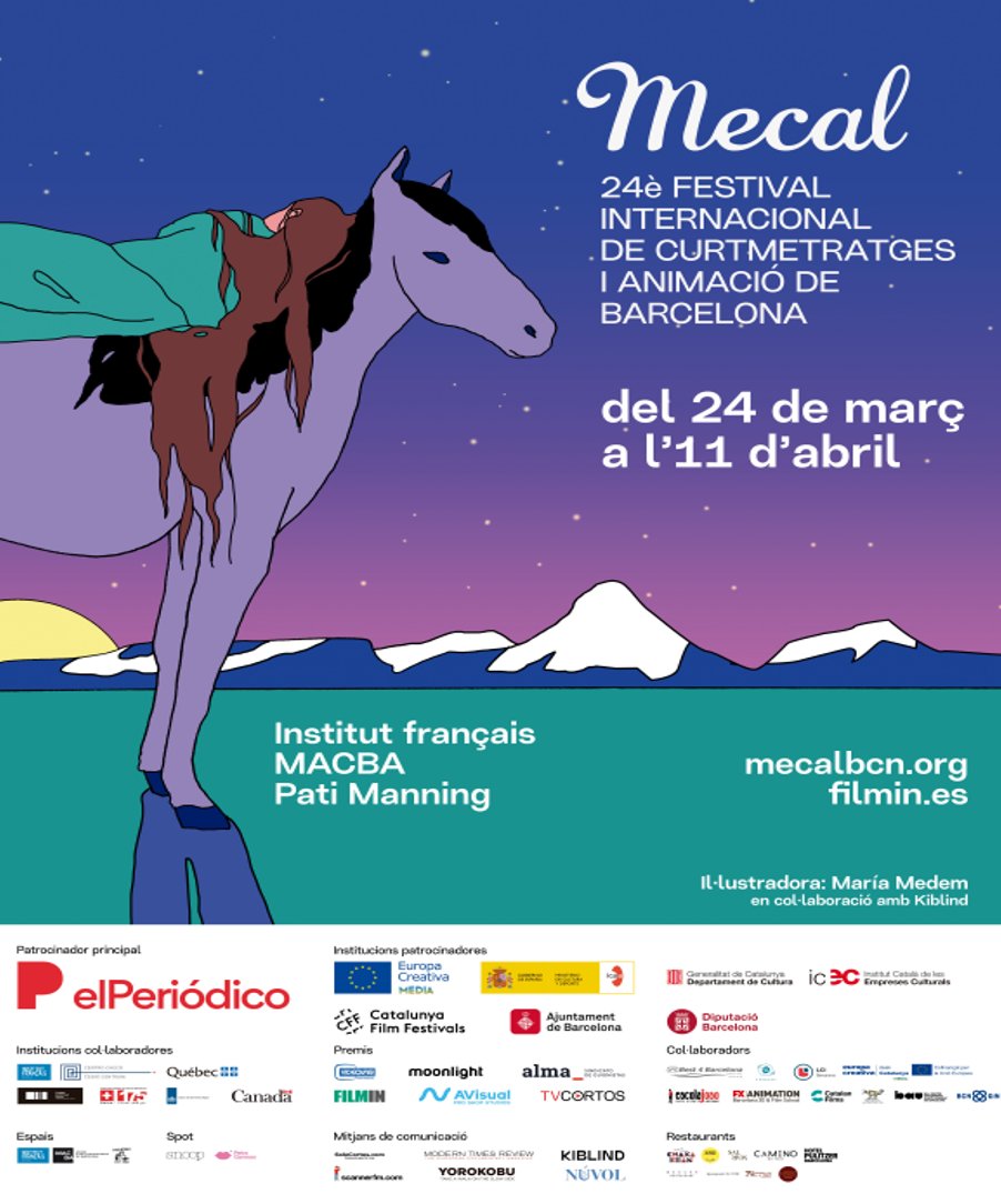 KoreaenBCN's tweet photo. Esta tarde, en la 24º ed del Mecal Festival Internacional de Cortometrajes y Animación de Barcelona @mecalbcn
🇰🇷el corto coreano "Eyes and Horns"
⏰18:30h, en el Institut Français @IF_Barcelona
 🎟️entradas a la venta
#MecalPro2022
Más información:
https://t.co/JhJXHH2IPr https://t.co/dnwt7T1eXM