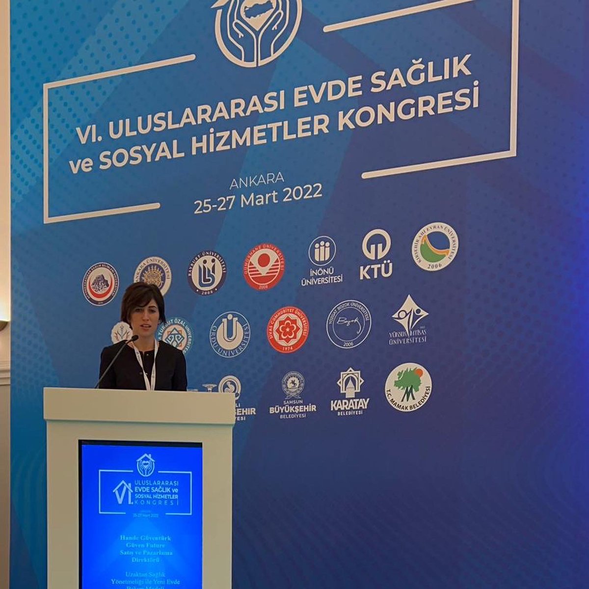 Güven Future Pazarlama ve Satış Direktörü Hande Güventürk'ün 6. Uluslararası Evde Sağlık ve Sosyal Hizmetler Kongresi 11.oturumunda yaptığı "Uzaktan Sağlık Yönetmeliği ile yeni Evde Bakım Modeli" konuşması...

#evsad #guvenfuture #6uesak #sağlık #sağlıkbakanlığı