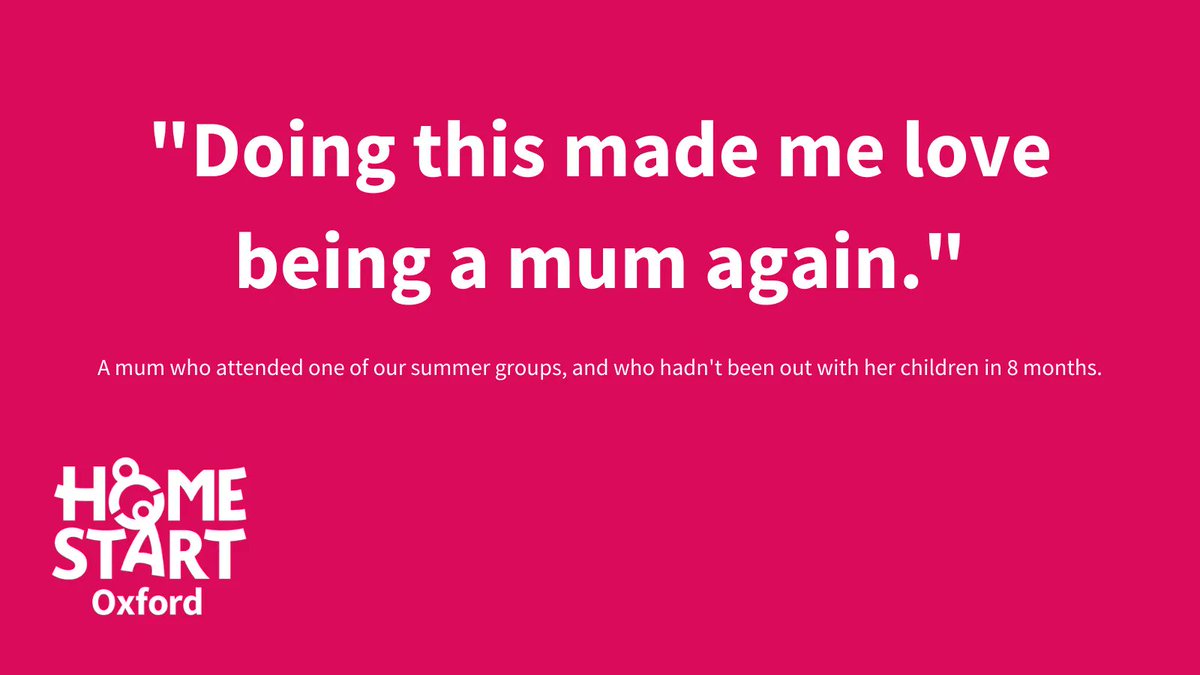 Today on #MothersDay we're celebrating the difference our support makes to mums who are facing tough times. A mum who attended one of our summer groups told us how it helped her love being a mum again 😍.

#ThereForParentsWhenTheyNeedUsMost #ParentingSupport #Mums #SupportingMums