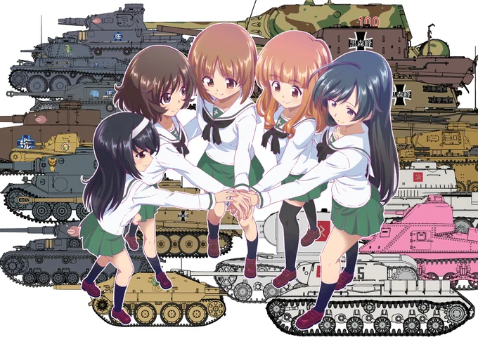 #自分が何度も投稿してしまう画像 
ガルパンはいいぞ! 